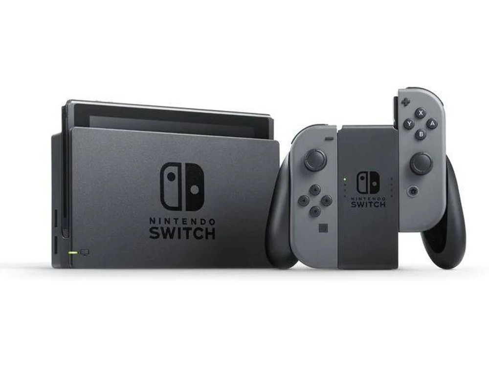 Nintendo Switch Gray Console System & Grey Joy-Con [Nintendo Switch]