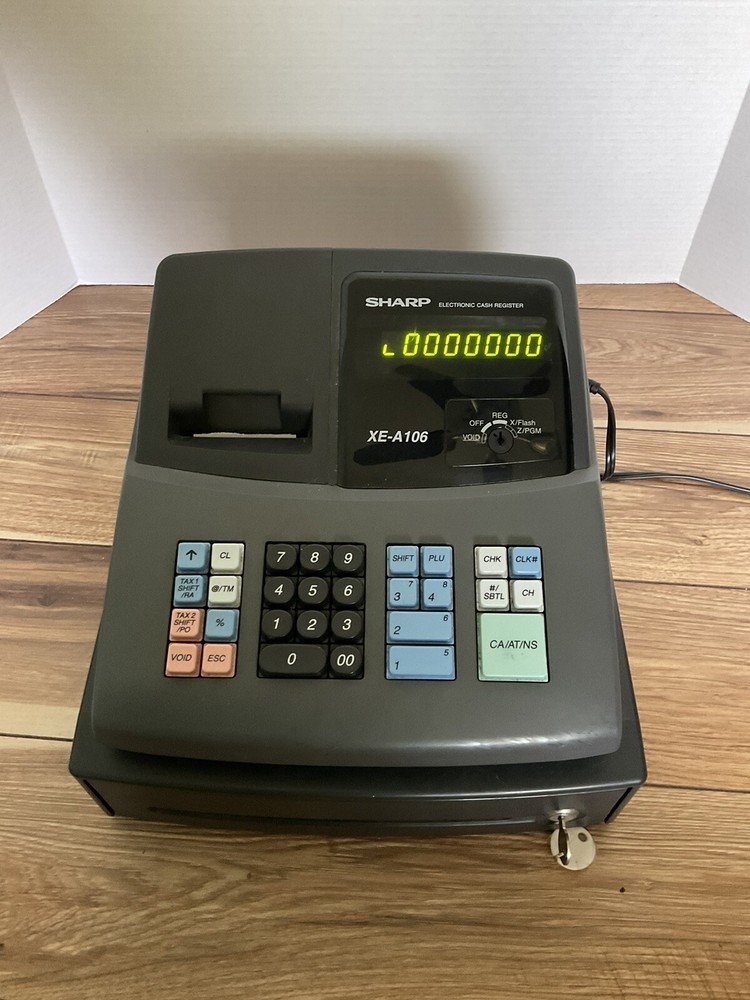 Sharp XE-A106 Cash Register NOT Working