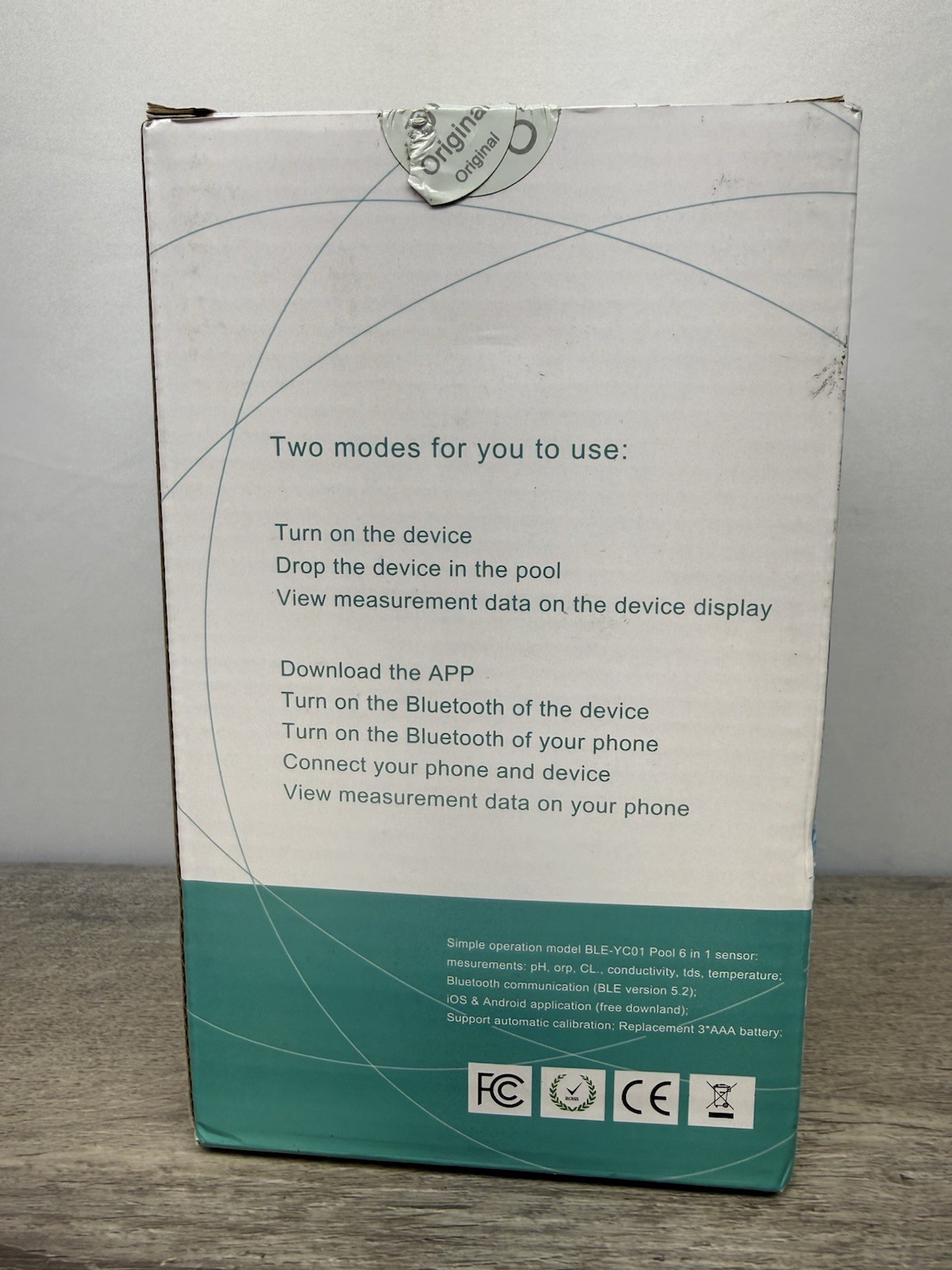 Floating Monitor - Bluetooth Smart Meter Tester for Pools PH/EC/TDS/ORP