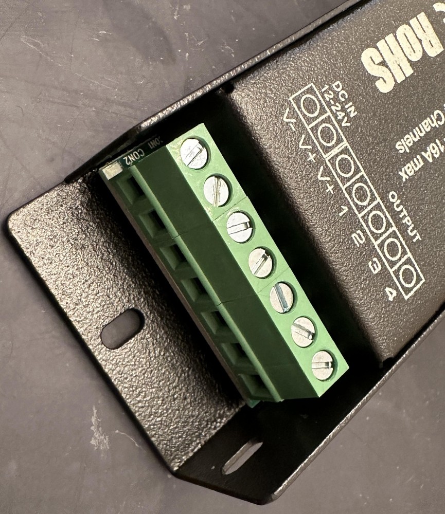 LED DMX Decoder (Controller / Dimmer) Kapego R-DMX 3+1 - New