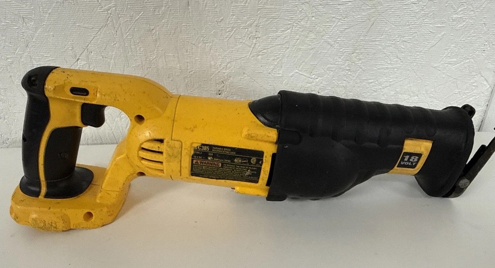 DeWalt DC385 18V Type 2 Variable Speed Reciprocating Saw Bare Tool ONLY Tested