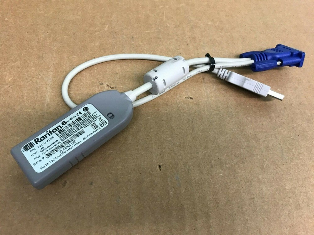 Raritan Paragon II Computer Interface Module P2CIM-AUSB USB KVM Extender