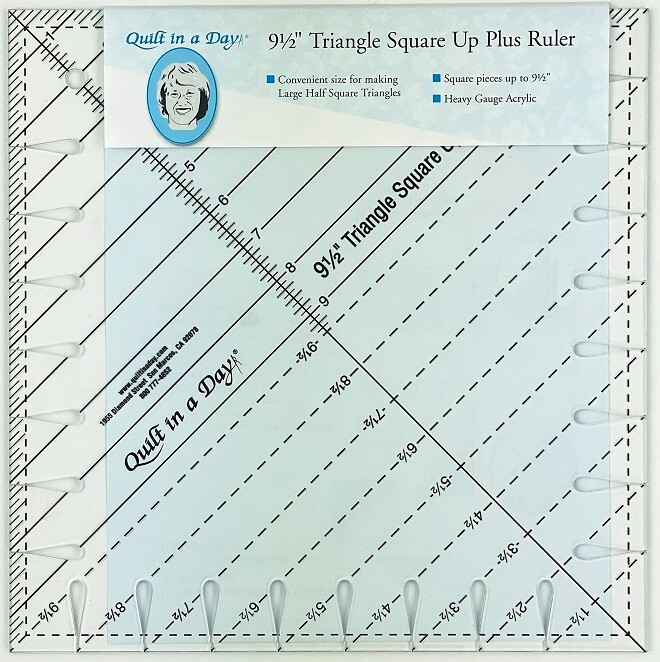 9 1/2 Triangle Square Up PLUS by Quilt in a DaySuccess