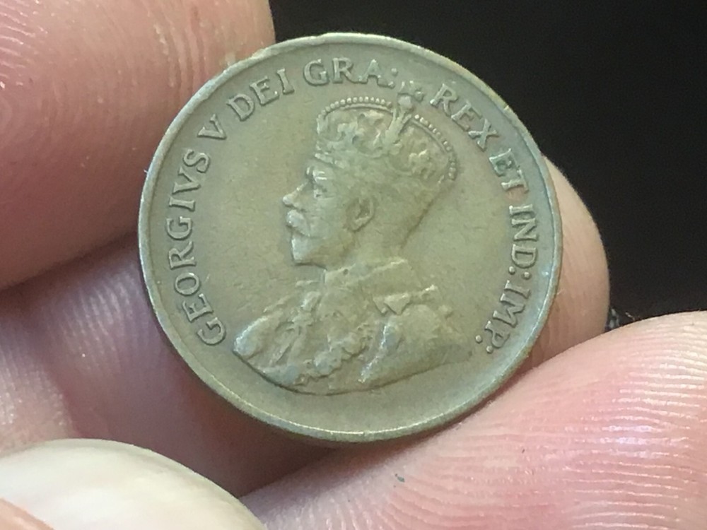 1932 Canada Cent, Canadian Penny, 1 Cent