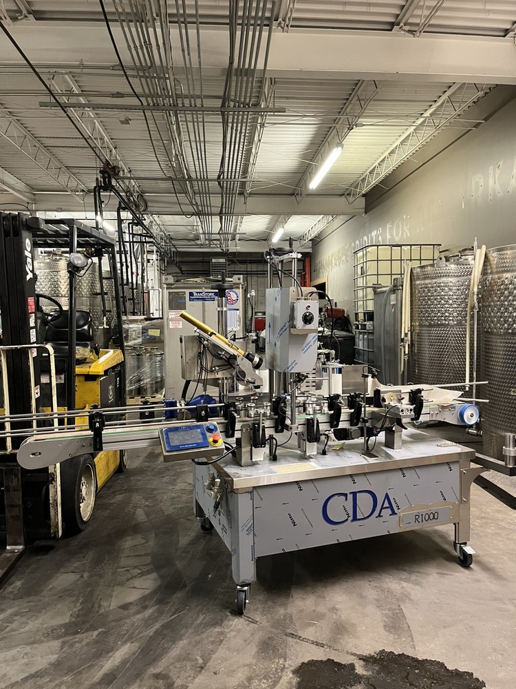CDA R1000 Bottle Labeler