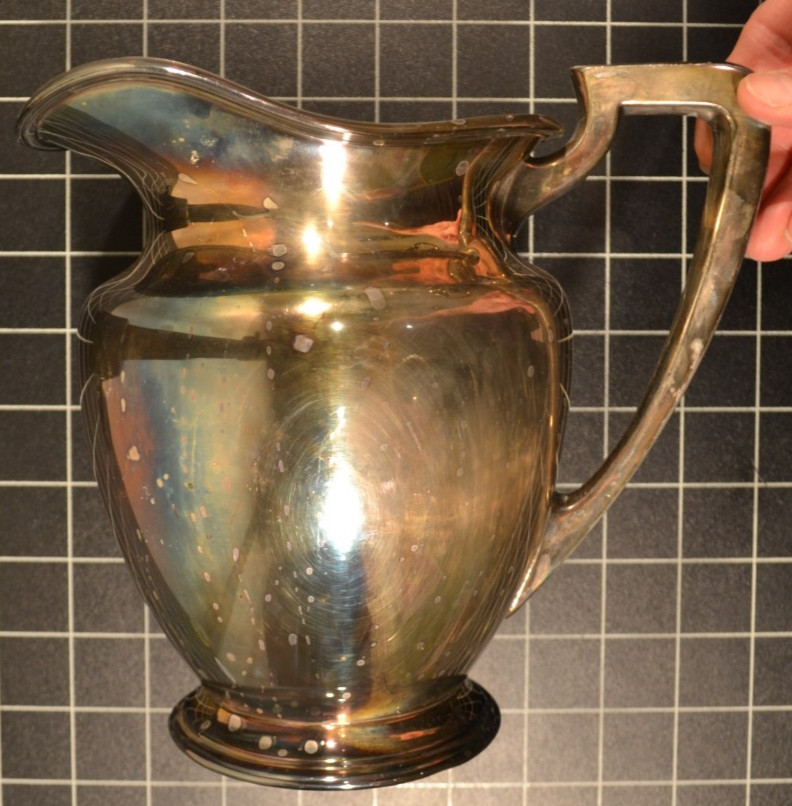 SILVER PLATED PITCHER - #70 - 9"