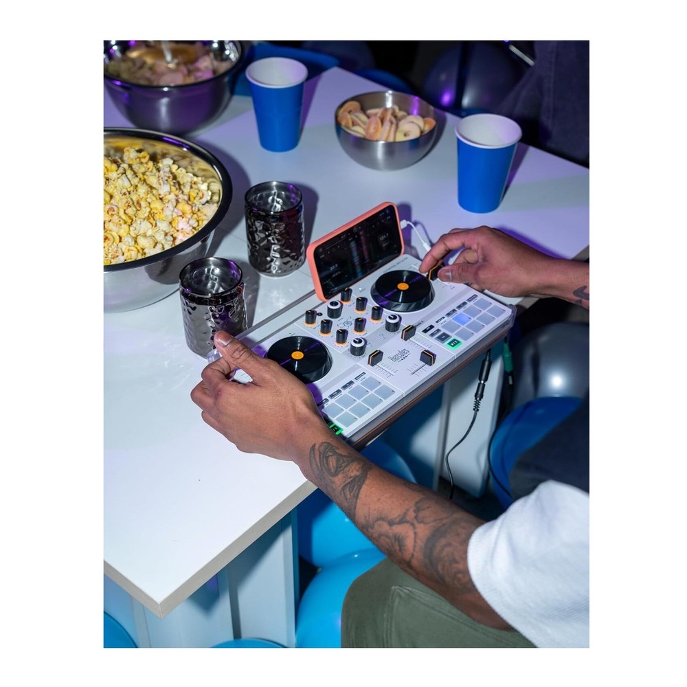 Hercules DJ Control Mix Ultra - Mobile DJ Controller with Bluetooth