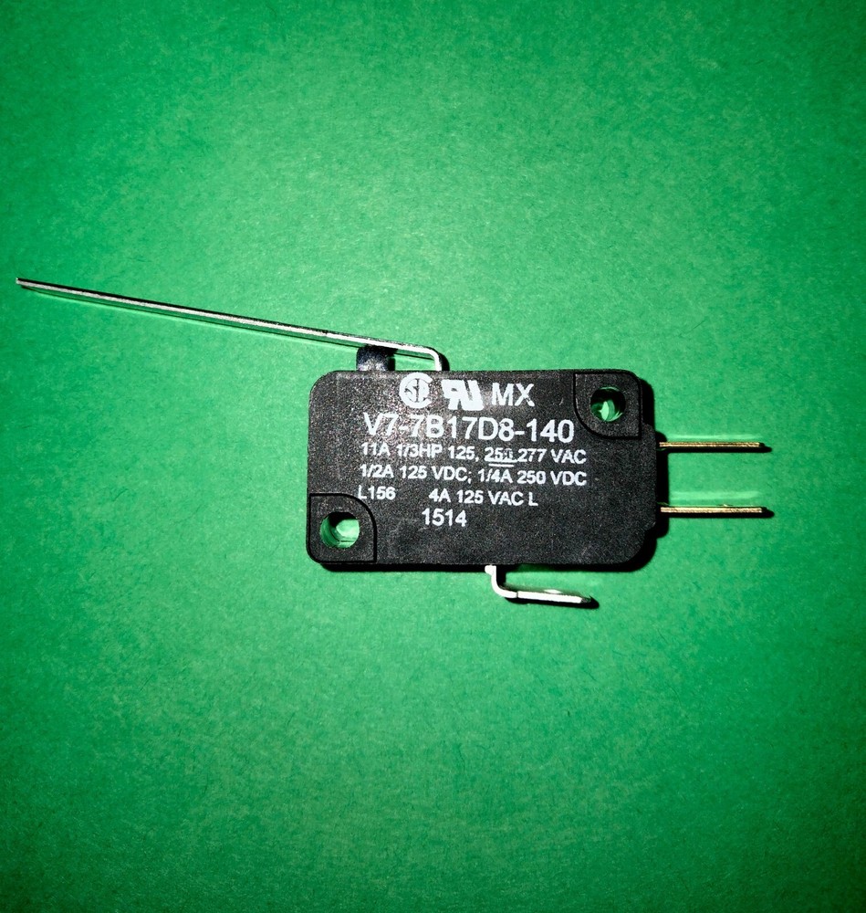Honeywell Micro Switch V7-7B17D8-140 Miniature Basic Switch 11A @ 125V, SPDT