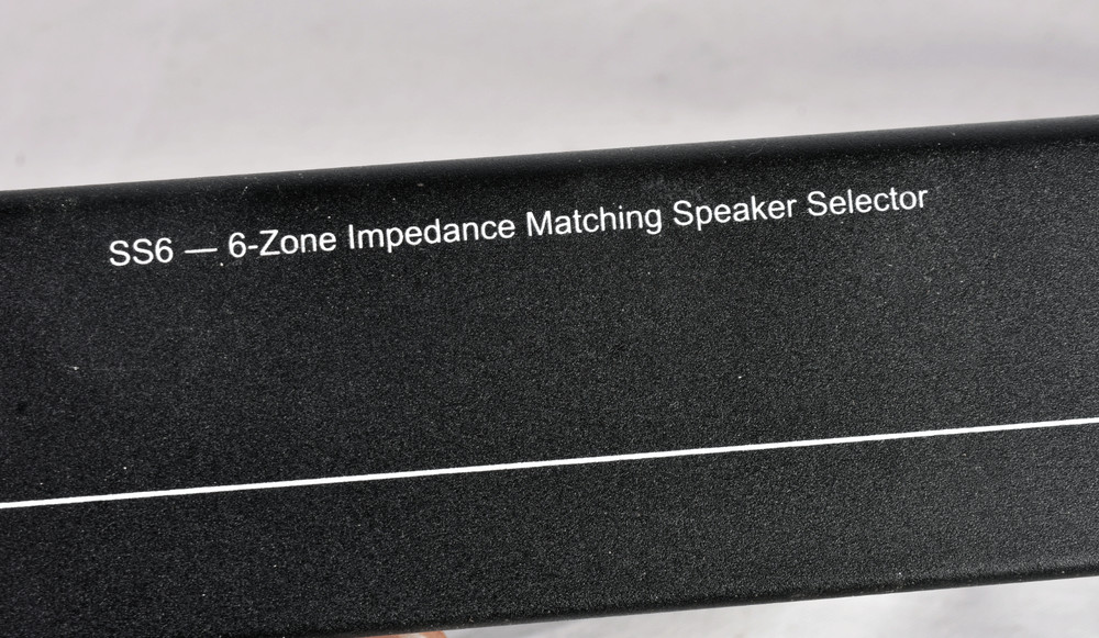 CATALYST AV 6 ZONE SPEAKER SELECTOR NEW OPEN BOX