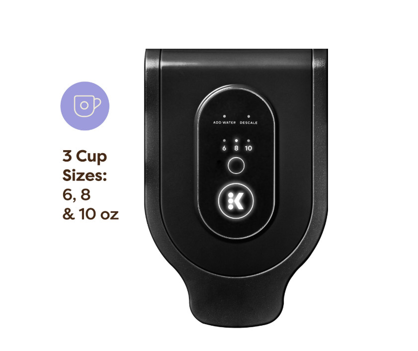 Keurig K-Express Essentials Single-Serve K-Cup Coffee Maker, Black