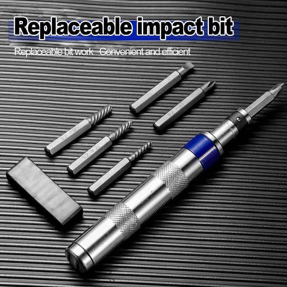 Precision Screwdriver Set for Rusted Stuck and Broken Fasteners