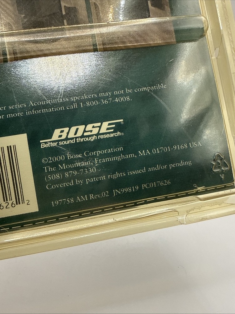 Genuine Bose UB-20B Wall/Ceiling Bracket Speaker Mount, Black NEW