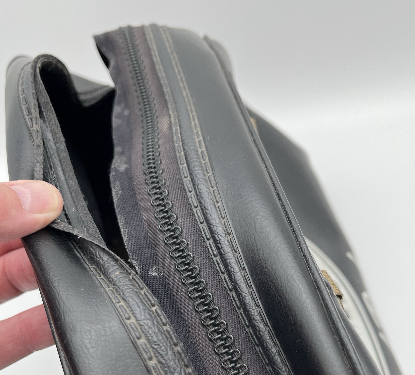 Vintage Vinyl Peters Bag Bell Helmets The Choice Of Professionals Racing REPAIRS