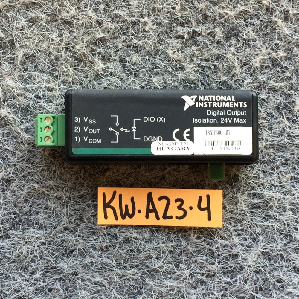 National Instruments NI SCC-DO01 Digital Input Isolation 24V 185109A-01