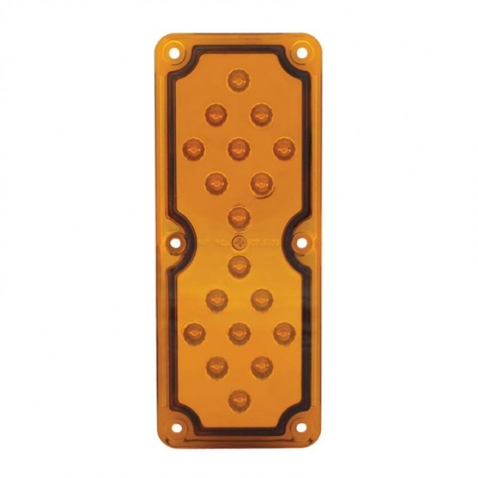 18 LED West Coast Mirror Light - Amber