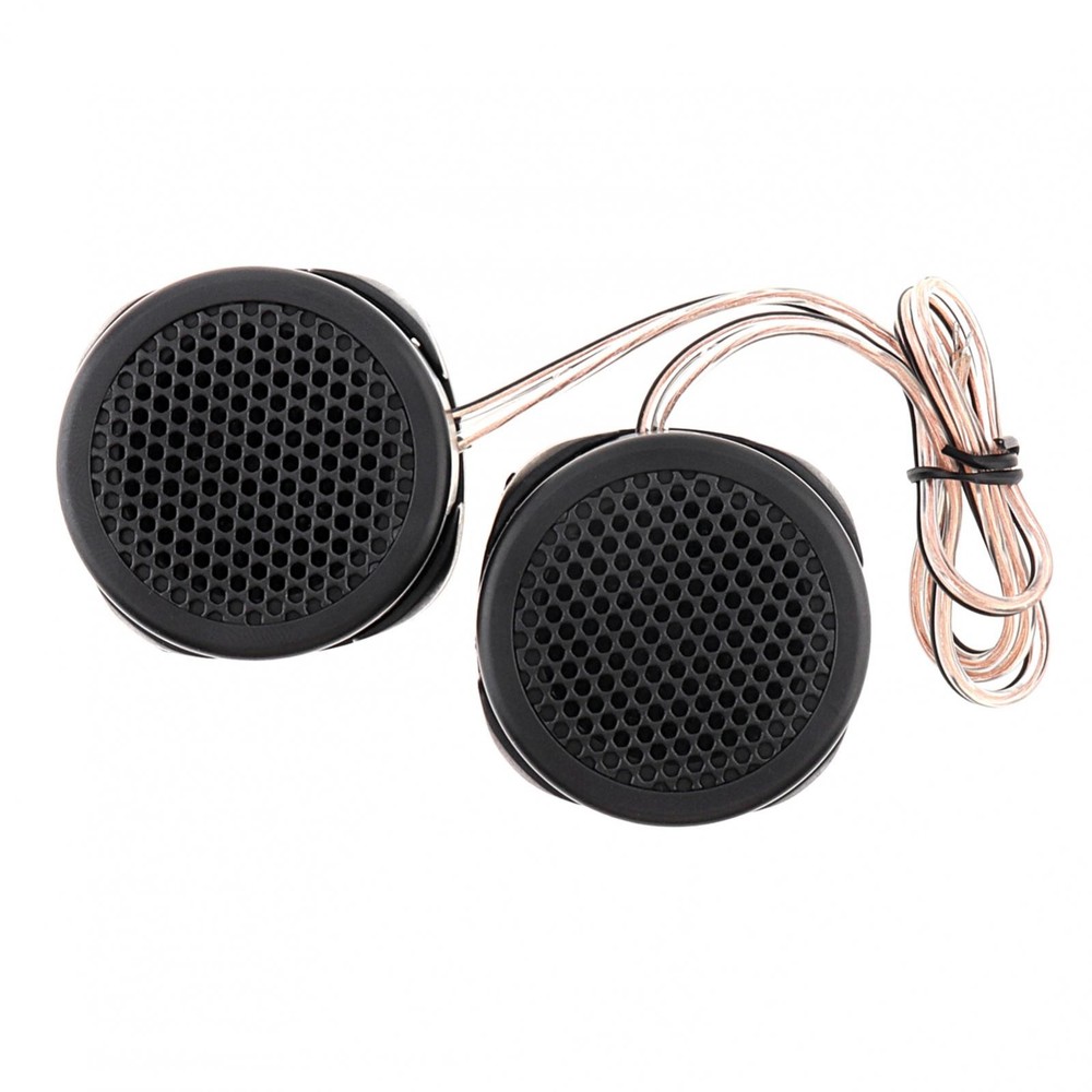 2Pack Car Audio System Tweeters 500W High Efficiency Mini Dome Frequency Tweeter