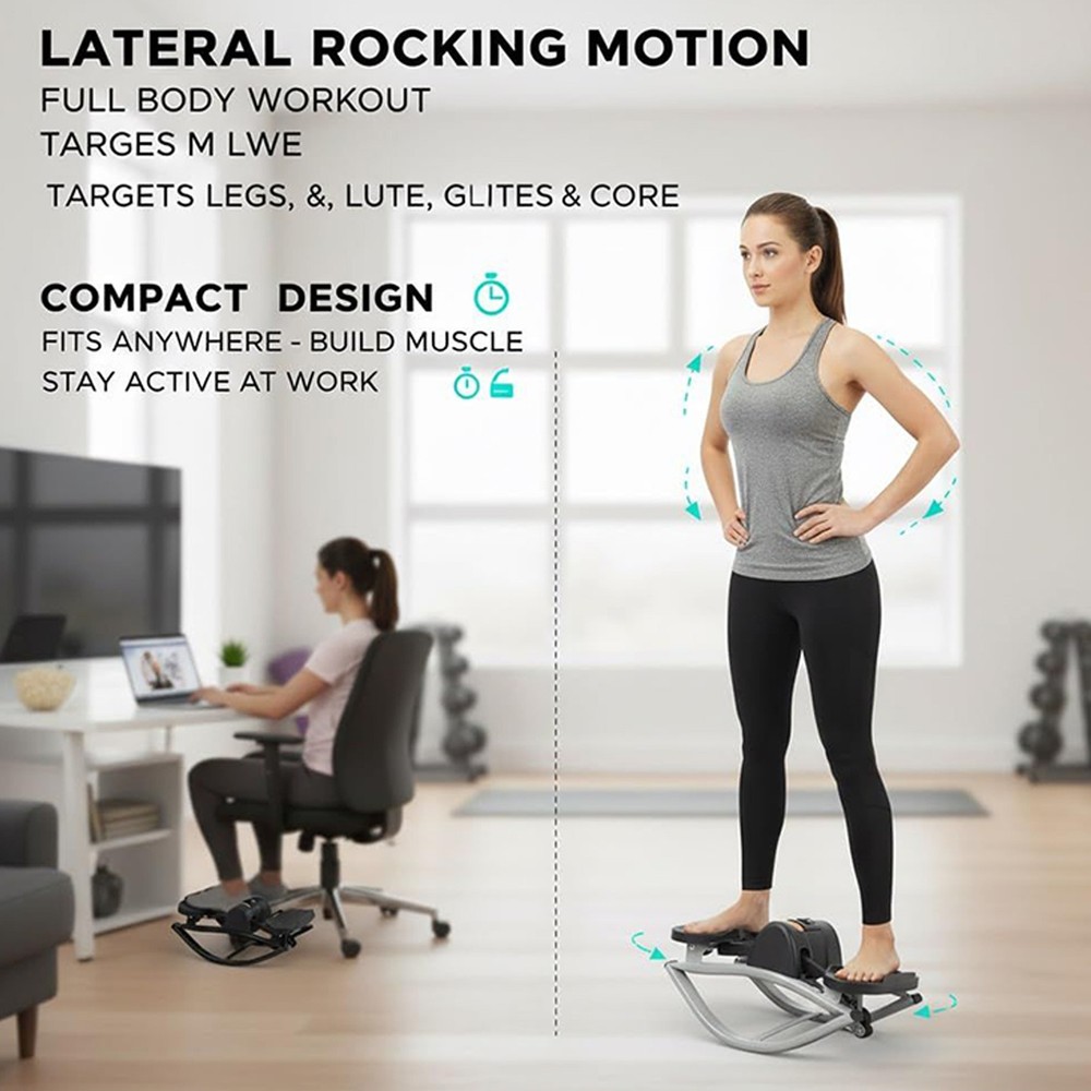 Stepper Workout Exercise Equipment for Legs Glutes Low-Shock