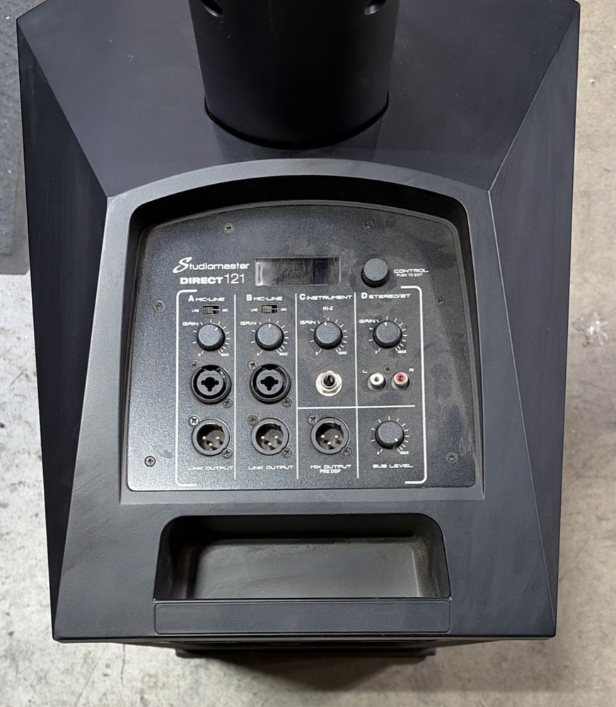 Studio Master DIRECT121 Subwoofer & Compact Vertical Array Column Speaker