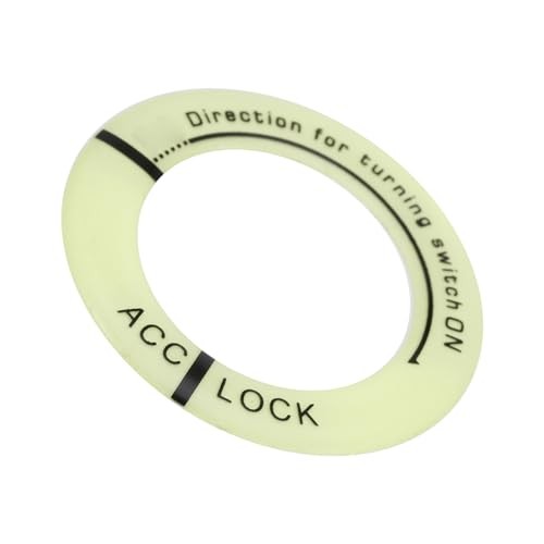 Ignition Switch Decoration Ring, Car Motorcycle Luminous Ignition Switch Key