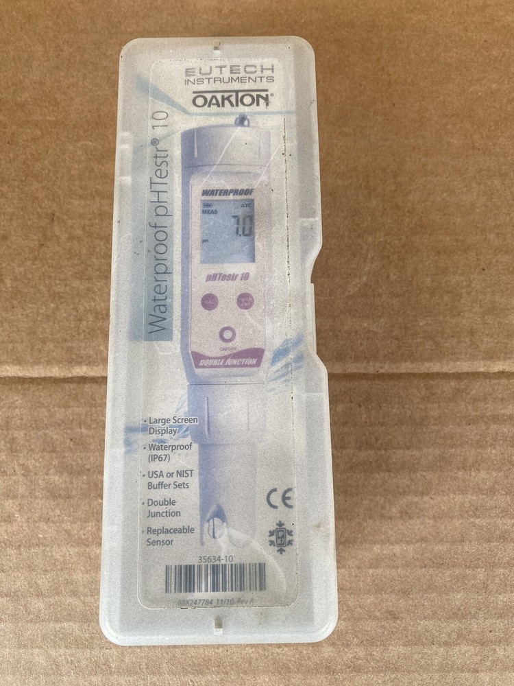 Oakton Waterproof Ph Tester 10 Preowned