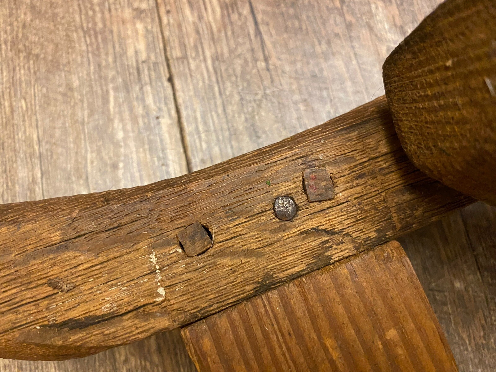 2Pair Antique 1800’s Wooden Handcrafted Medical Crutches Civil War Era Tiny Tim