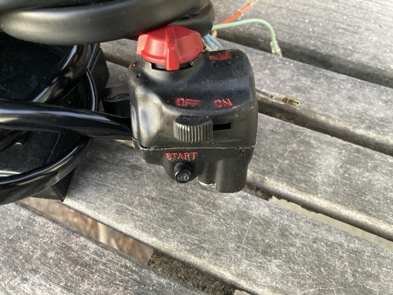 1974 Honda CL360 K0, CB360 SPORT - RH & LH handlebar switch controls - PAIR