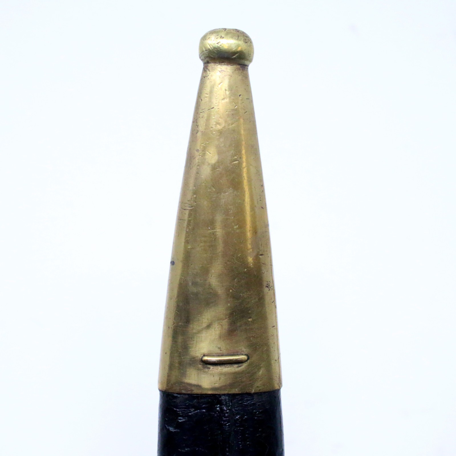 Argentine M1909 Mauser Bayonet Hooked WKC Solingen Leather Scabbard w/Fittings D