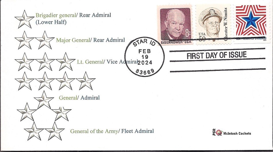 Radiant Star- 2024-  FDC - McIntosh Cachets