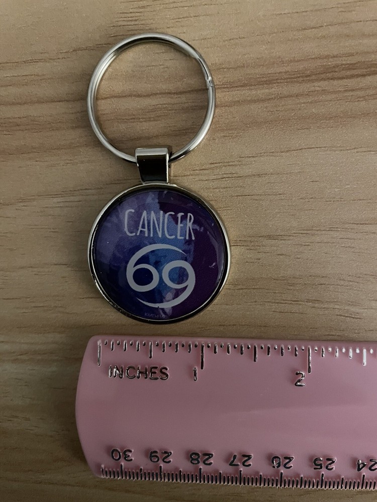 Astrology Cancer Keychain