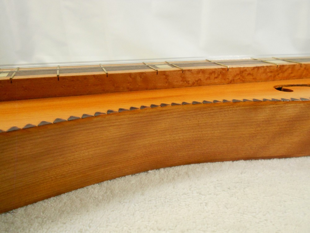 DULCIMER - TIMELESS TIMBER CUSTOM 1400 A.D. FLAME BIRCH - BIRDSEYE - WALNUT 1/1