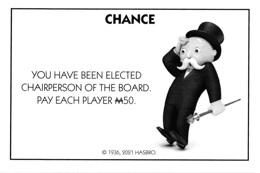 Monopoly Card Chance