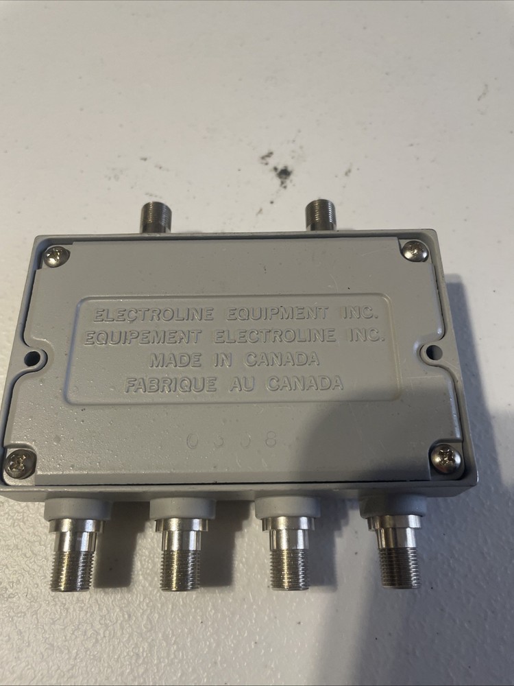 Electroline EDA 2400 4-port RF/CATV Distribution Amplifier