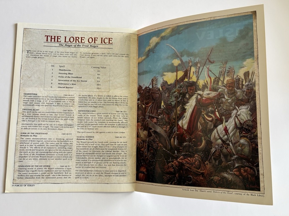 Warhammer Kislev Games Workshop 2003