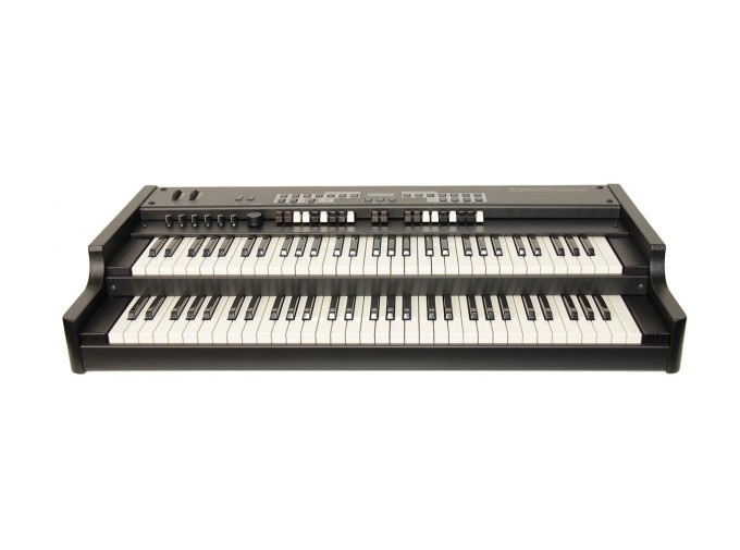 GSI DMC-122 Programmable Dual Manual MIDI Keyboard Controller w/Drawbars - Clean