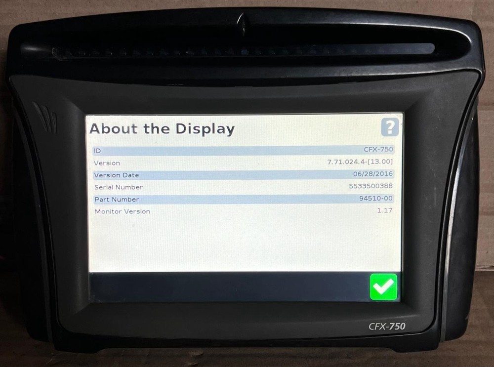 Trimble Display CFX-750 RTX/ RTK Variable Rate and AG25 receiver kit