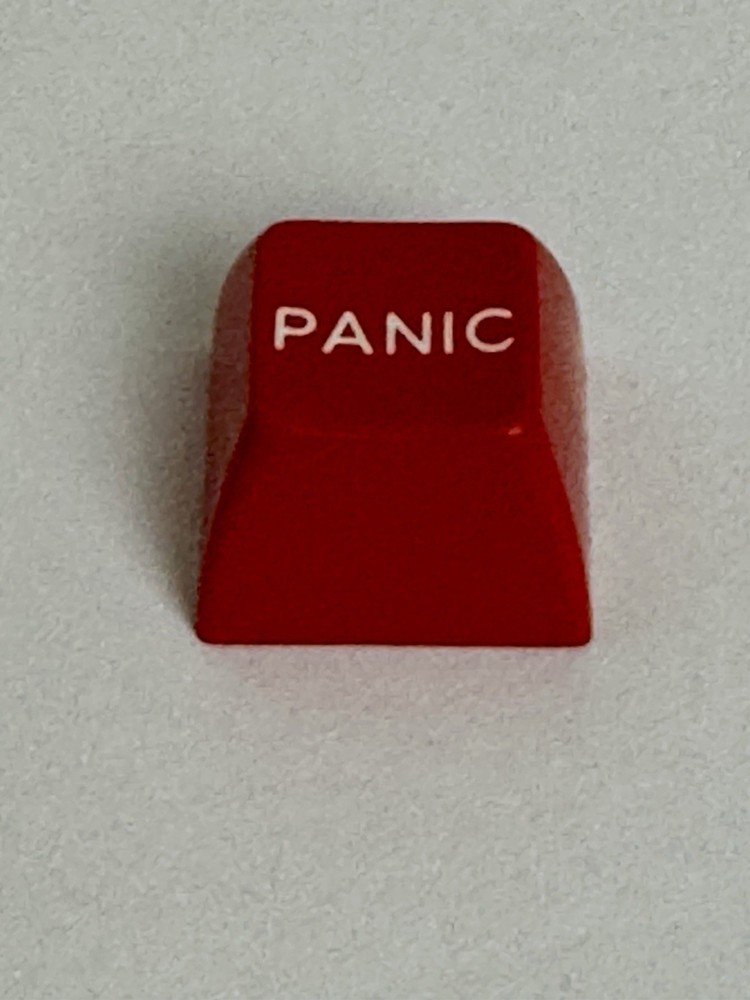 Panic Key Cap For Keyboard