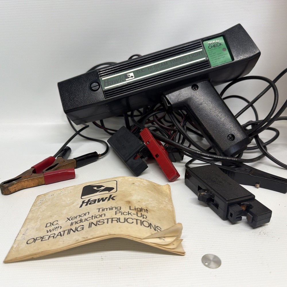 Hawk DC Xenon Timing Light w/ Induction Pick-Up
