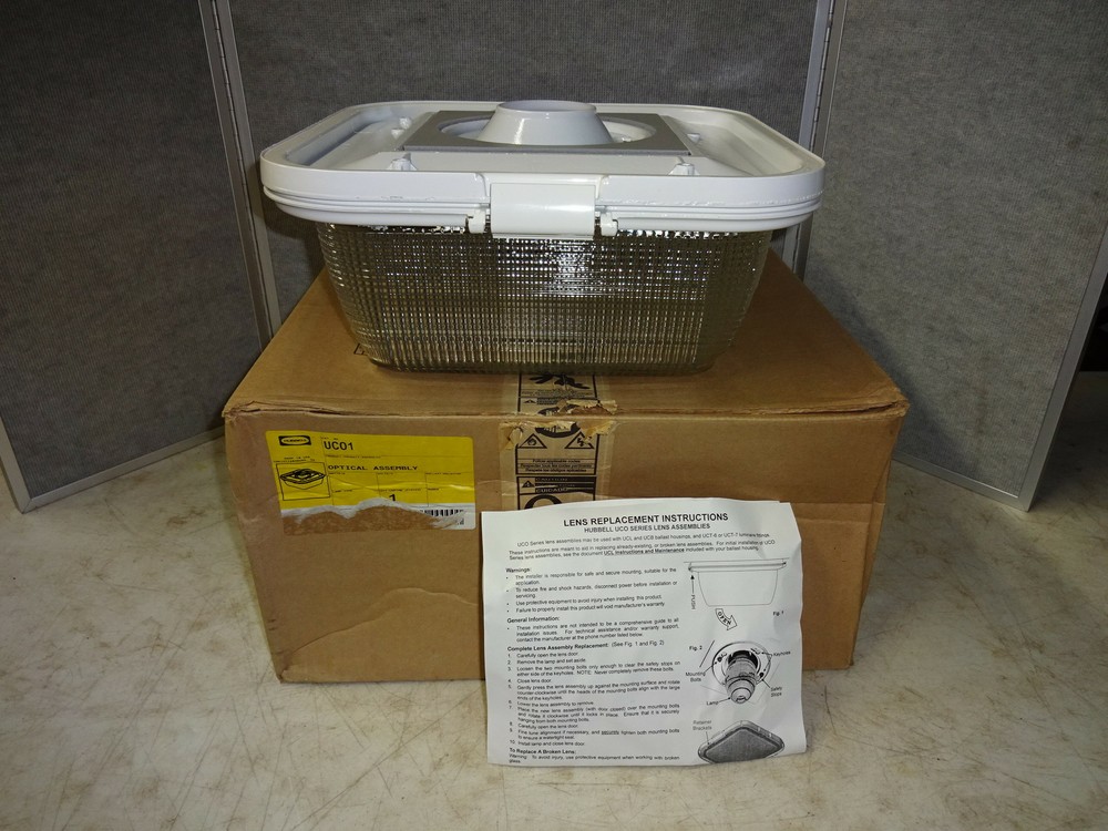 Hubbell UC01 Optical Assembly Lens Lighting Fixture