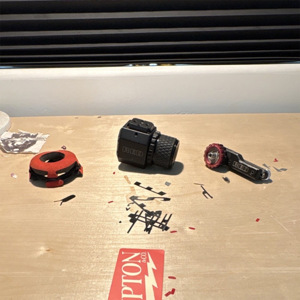 RED DSMC2 evf with mount