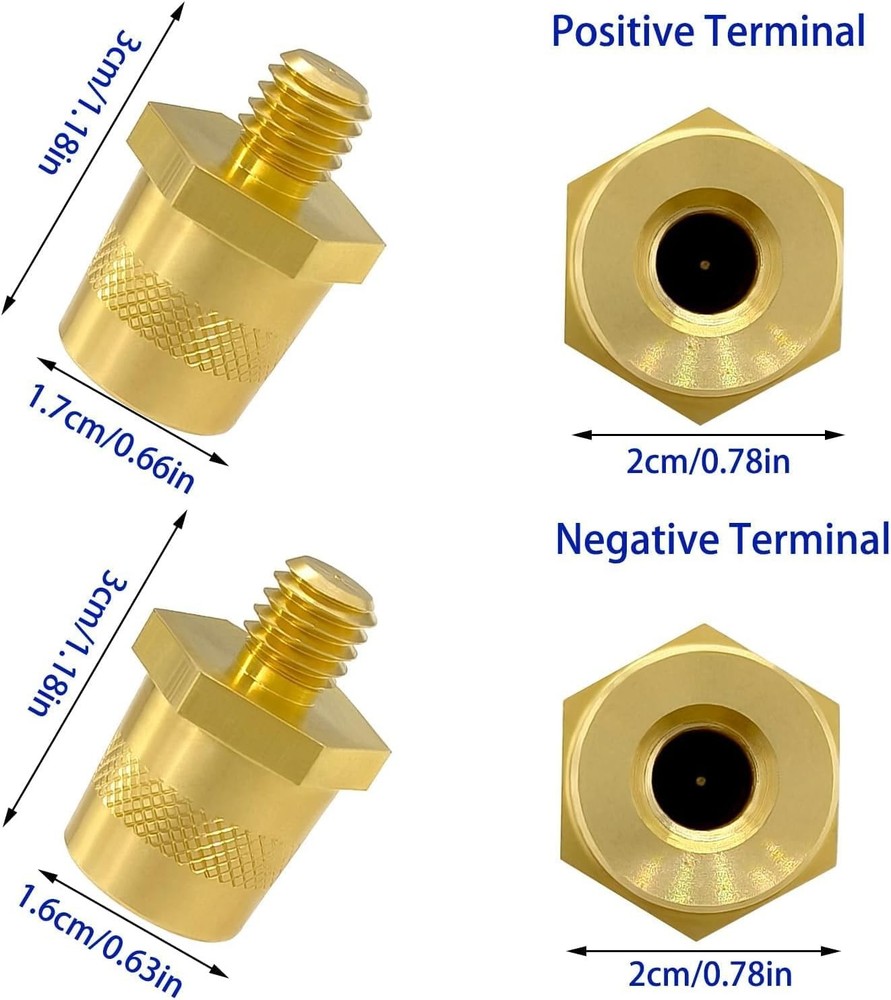 YSIL Battery Terminal Connector M8 Side Or Top Post
