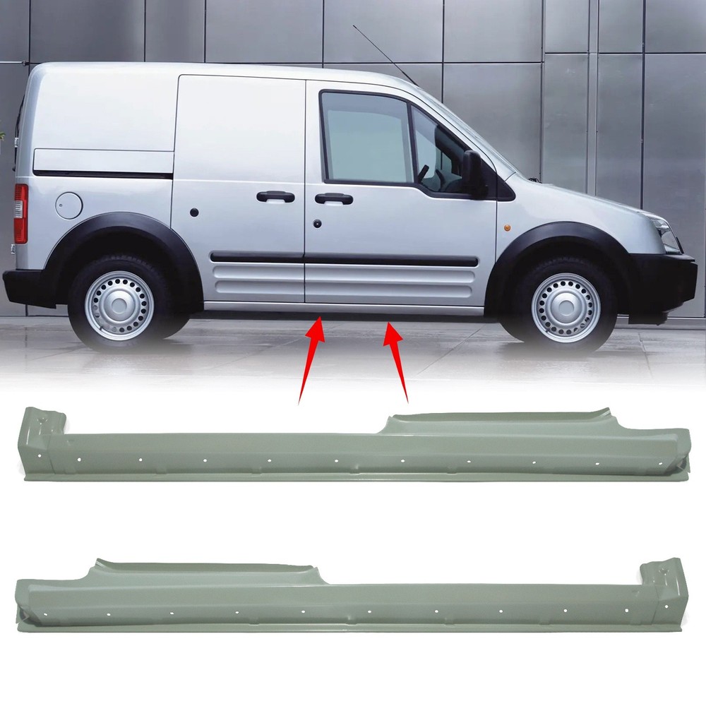Pair Outer Rocker Panels For 2010-2013 Ford Transit Connect Left & Right Side