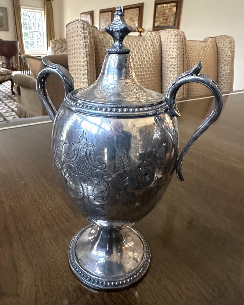 Taunton Britannia Silver Plate Coffee & Samovar Pots