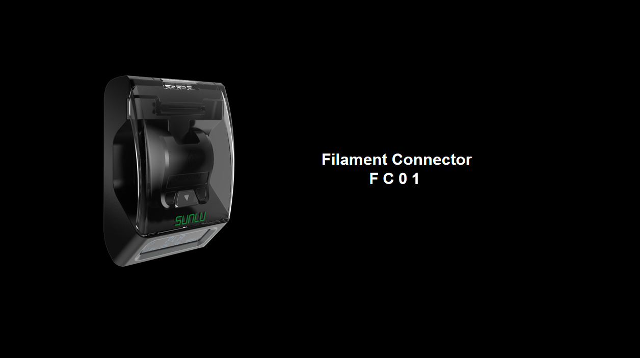 SUNLU FC01 Filament Connector for 1.75mm PLA/PETG/ABS Filaments With 400pcs PTFE
