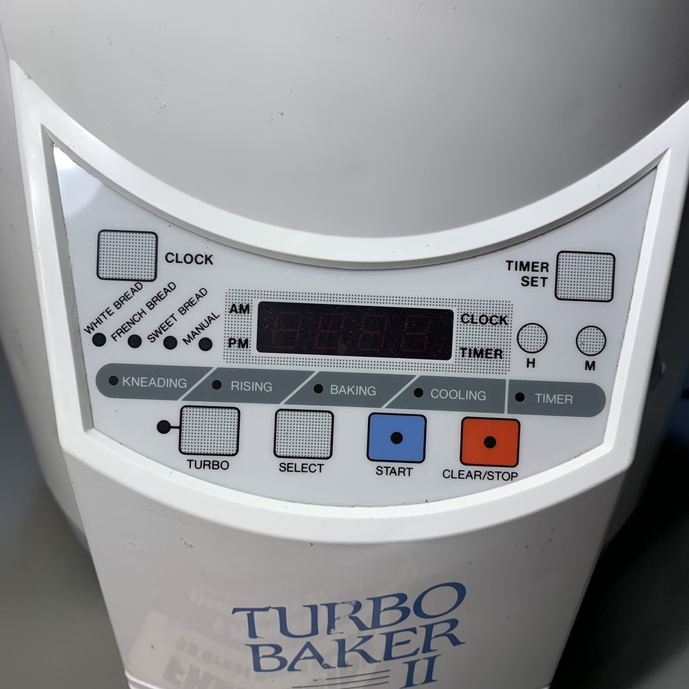 DAK Turbo Baker II FAB-2000 Bread Machine & Dough Maker - Works Great!