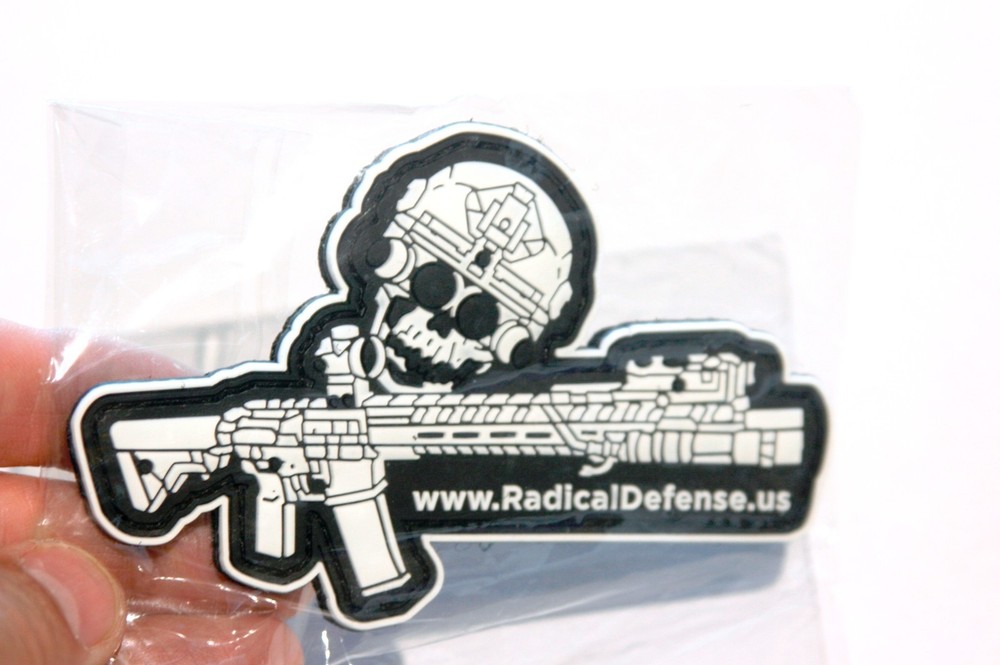 Tactical Morale Patch - Radical Defense US - Hook Back - PVC  *NEW