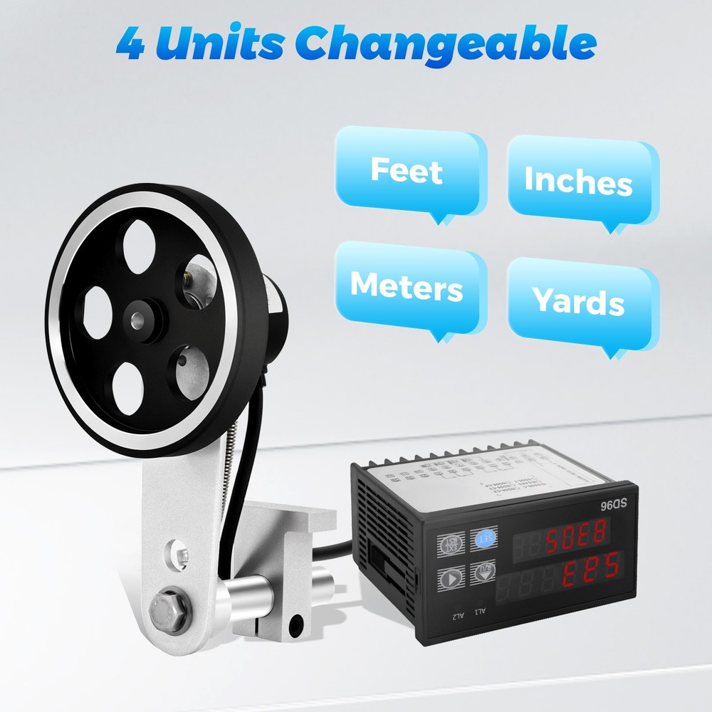110v Electronic Digital Length Meter Counter Length Measuring Tool Suit For Wire