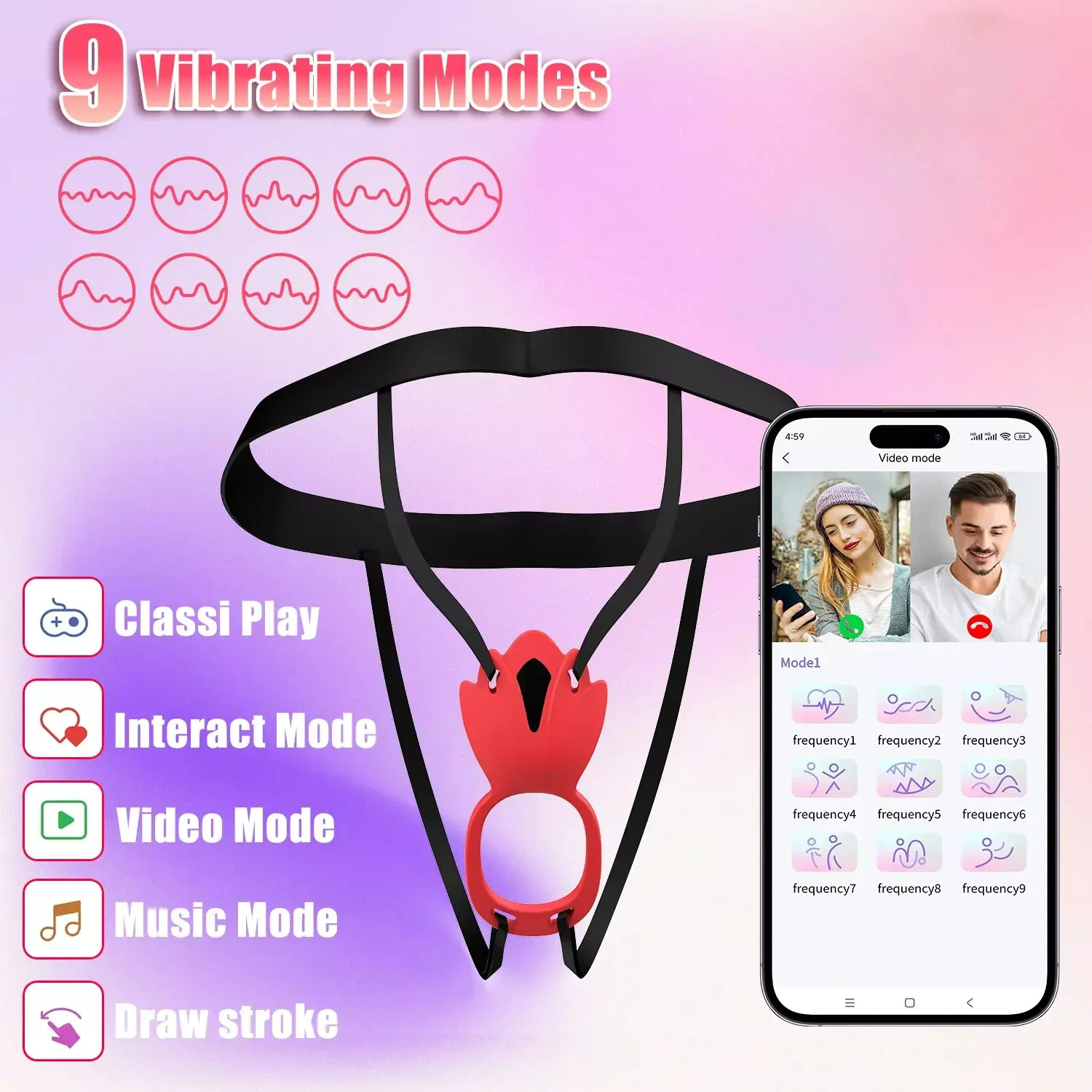 Couple-Sex-Toys-Wearable-Panty-Vibrator-Vibrating-Penis-Ring-Clitoral-Stimulator