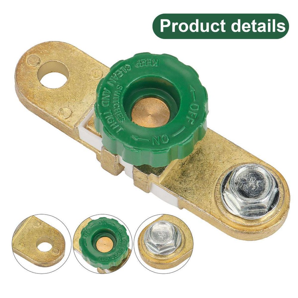 Electronics Side Post Battery Terminal Switch Quick Cut-off Disconnect for Car