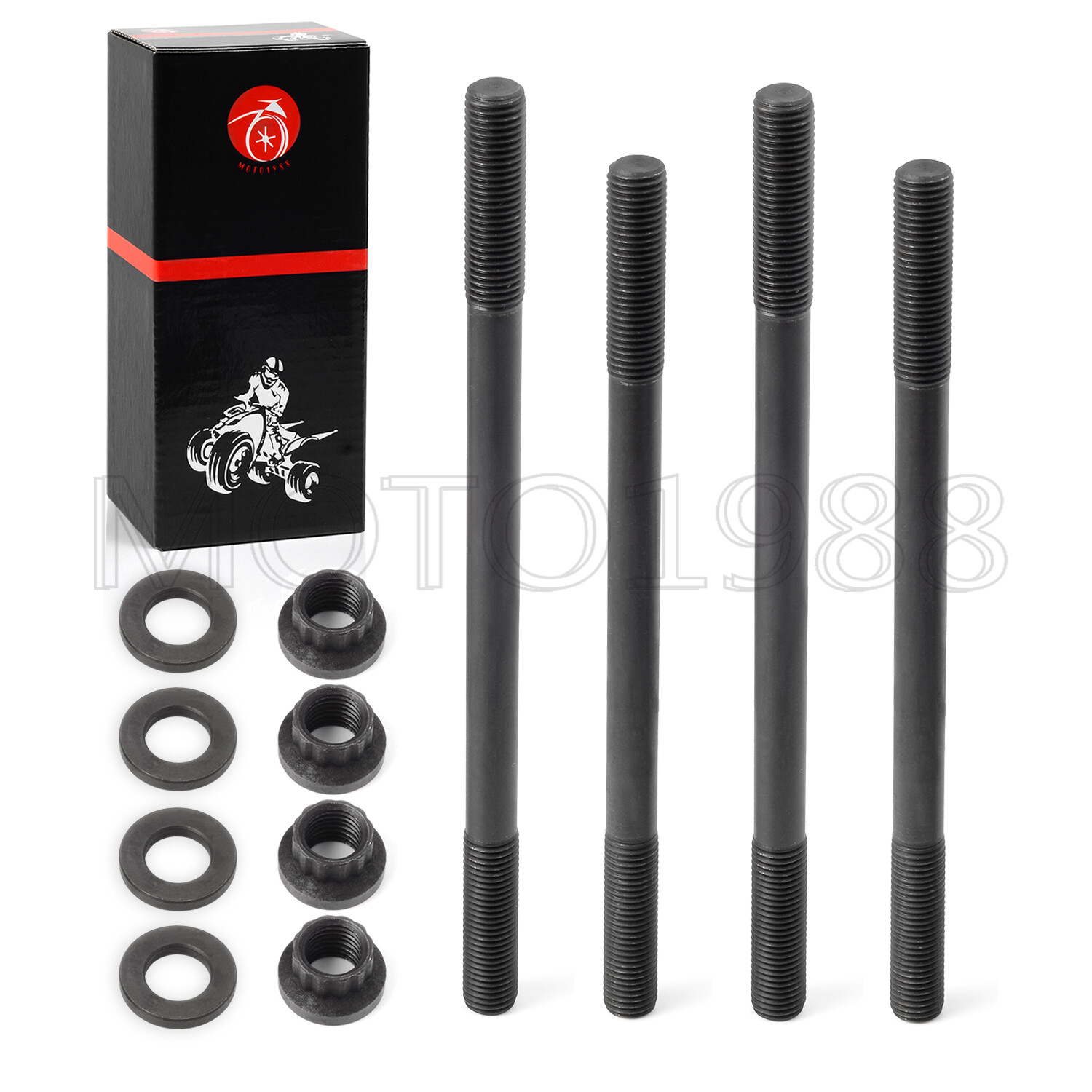 For Yamaha YFZ450 YFZ 450 2004-14 Stronger Heavy Duty Cylinder Head Studs Bolts
