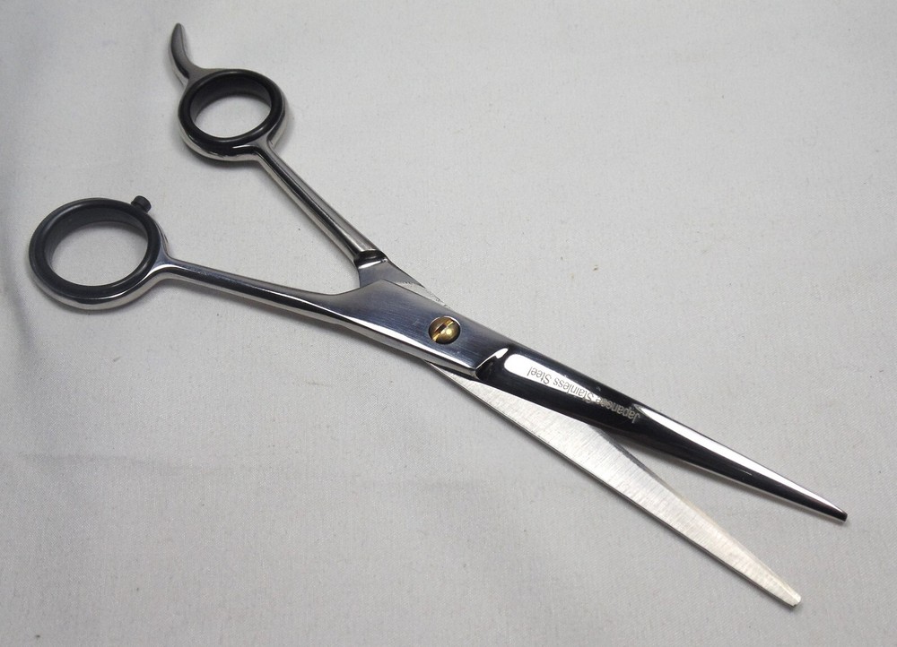 Left handed barber scissors 7"